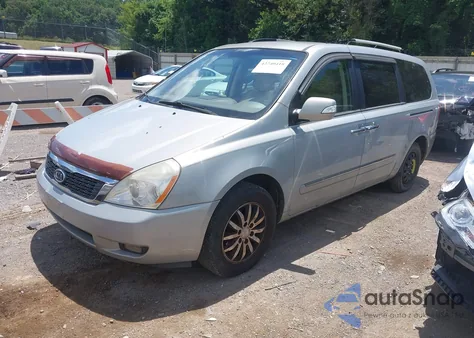 2012 Kia Sedona Ex z USA, uszkodzony, nr VIN KNDMH4C76C6465314